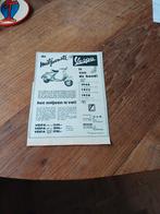 Advertentie van Vespa scooter miljoenste 1956, Ophalen of Verzenden, Zo goed als nieuw, Overige typen