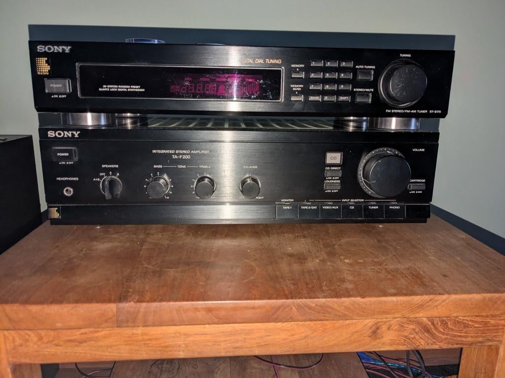 Diverse vintage audio te koop, Ophalen, Gebruikt, JVC