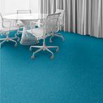 Blauw Turquoise tapijttegels nieuw op voorraad van Interface, Blauw, 75 m² of meer, Nieuw, Ophalen of Verzenden