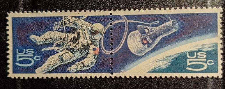 USA 1967 Ruimtevaart I, Ophalen of Verzenden, Postfris, Noord-Amerika