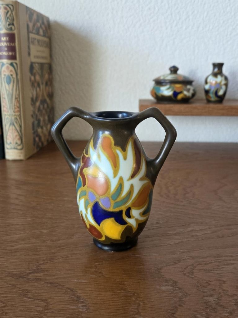 Mini vaas Zenith Gouda Art Deco stijl, Verzenden