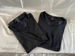 2 Zwarte heren T-Shirts – Maat XL – Enrico Mori, Enrico Mori, Zwart, Maat 56/58 (XL), Ophalen of Verzenden