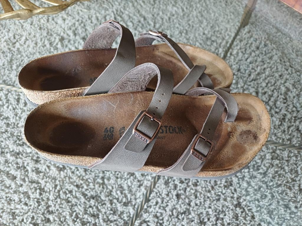 Birkenstock Mayari Mocca Sandalen - Maat 40, Kleding | Dames, Schoenen, Bruin, Gedragen, Birkenstock, Sandalen of Muiltjes
