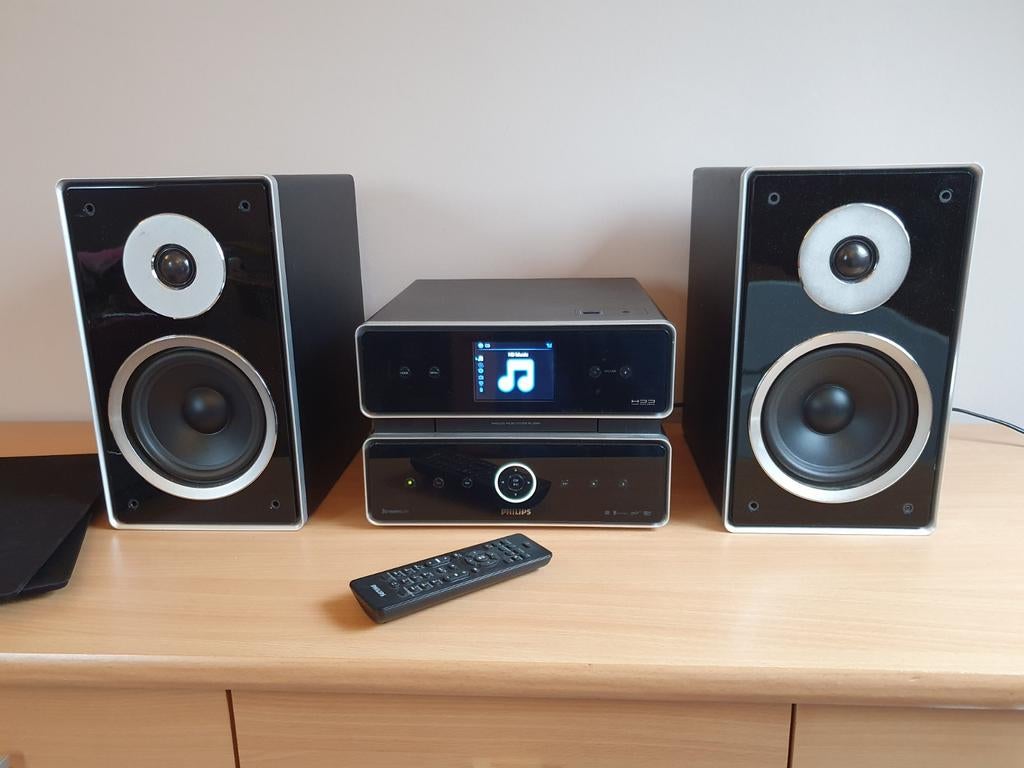 Luxe Philips stereoset met cd speler en Harddisc opslag, Ophalen of Verzenden, Zo goed als nieuw, Cd-speler, Philips