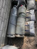 4 propaan gasflessen, Ophalen of Verzenden, Gebruikt