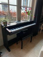 Yamaha Clavinova CLP-123 Elektrische Piano Compleet, Ophalen, Zwart, Digitaal, Zo goed als nieuw