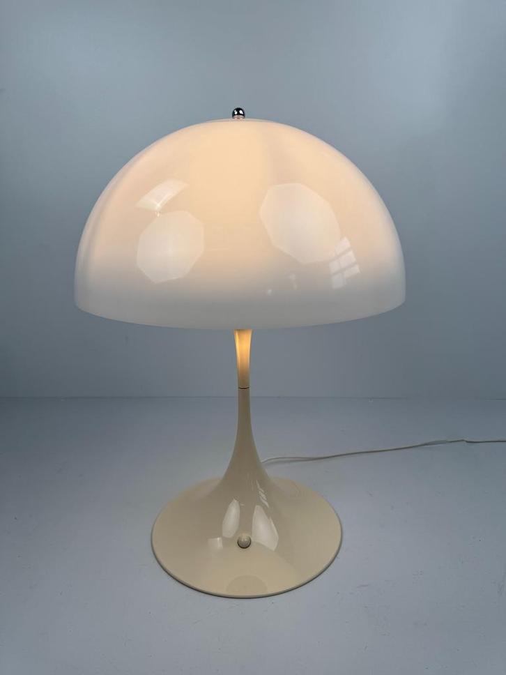 Louis Poulsen Panthella Table Lamp – by Verner Panton, Huis en Inrichting, Lampen | Tafellampen, Gebruikt, Minder dan 50 cm, Ophalen