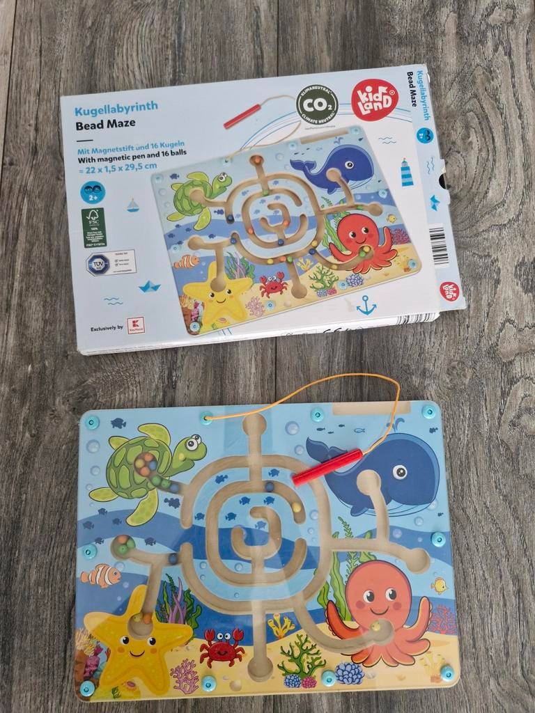 Kugellabyrinth Bead Maze - Magnetisch Doolhof voor Kinderen, Ophalen of Verzenden, Nieuw, Puzzelen
