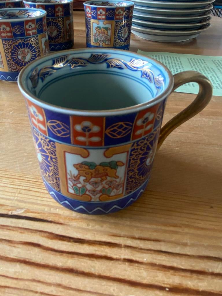 Japans theeservies met certificaat, Antiek en Kunst, Ophalen