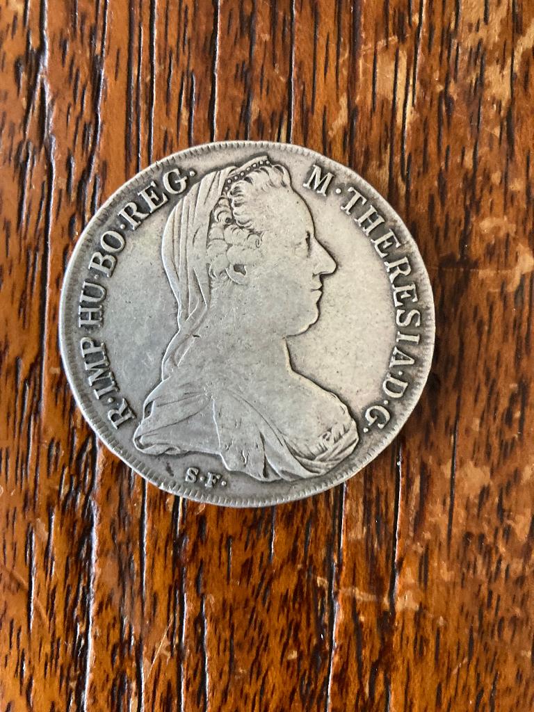 Oostenrijk Maria Theresia thaler 1780 zilver, Ophalen of Verzenden, Oostenrijk, Zilver