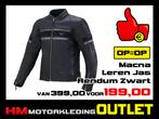 Leren motorjas Macna Rendum Zwart - VOORDEEL, Motoren, Kleding | Motorkleding, Info@huybersmotoren.nl, Heren, HM - Sale, NL