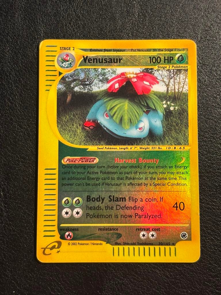 Venusaur reverse holo - Expedition Base Set 30/165 (GD), Ophalen of Verzenden, Zo goed als nieuw