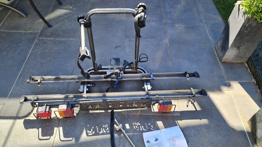 Fietsdrager kantelbaar, Ophalen, Gebruikt, Elektrische fiets, 2 fietsen