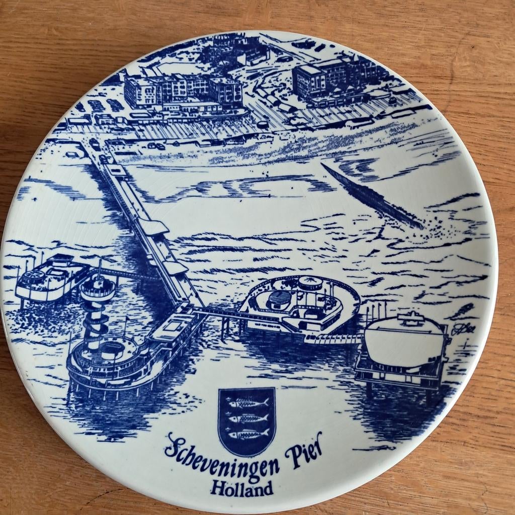 Delfts Blauw bord, Antiek en Kunst, Antiek | Wandborden en Tegels, Ophalen of Verzenden