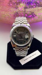 Datejust 🎾 Jubilee Wimbledon, Windows, Pateks Philipos, Waterdicht, Grijs