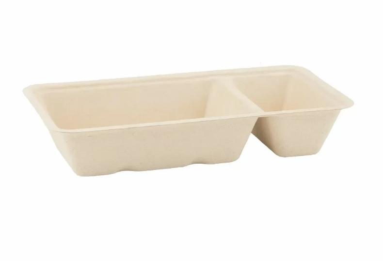 100 stuks suikerriet snackbakje 169 x 93 x 31 mm, Overige typen, Ophalen of Verzenden, Nieuw