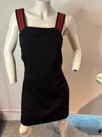 Versace collection jurkje met rode banden maat it 46 nl 40, Maat 38/40 (M), ., Zwart, Ophalen of Verzenden