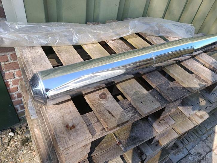 Uitlaat MZ TS 250 motor (nieuwstaat), Motoren, Onderdelen | Oldtimers, Gebruikt, Ophalen of Verzenden