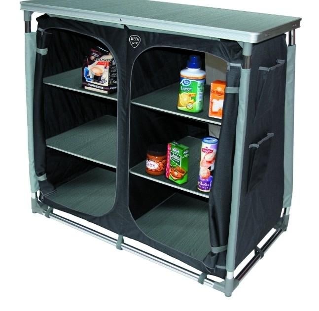 Defa voortent kastje schuin 102x57x98, Ophalen, Zo goed als nieuw, Campingkast