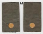 set rangen epauletten Vaandrig / Adjudant (M), Verzenden, Landmacht, Nederland, Embleem of Badge