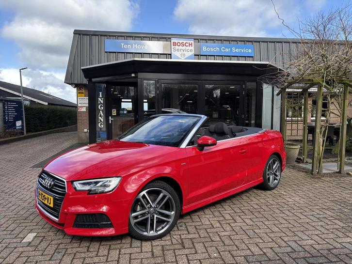 Audi A3 Cabriolet 35 TFSI CoD|S-Line|App-Connect|Camera|Stoe, Auto's, Audi, Bedrijf, Te koop, A3, ABS, Achteruitrijcamera, Airbags