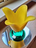 Studio Nova glazen Tulpenvaas Geel/Groen  - Portugal, Ophalen of Verzenden