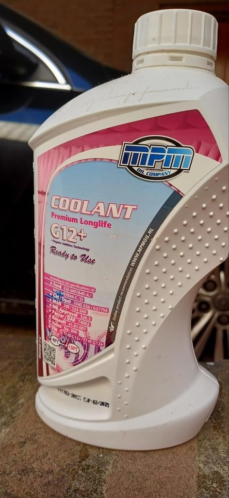 MPM Koelvloeistof G12+ Premium Longlife - Klaar voor gebruik, Ophalen, Nieuw, Opel