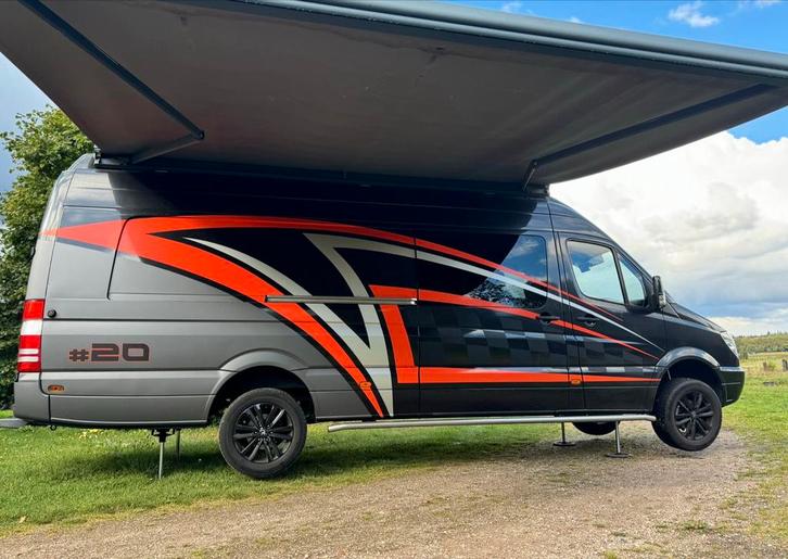 Mercedes sprinter 318 Buscamper L4 H3, Caravans en Kamperen, Campers, Particulier, tot en met 4, Buscamper of Camperbus, Mercedes-Benz