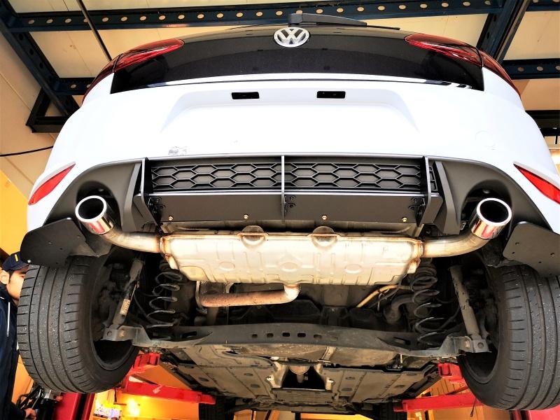 Diffuser extension – splitter | 2012–2017 | GOLF 7 GTI-LOOK, Ophalen of Verzenden