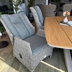 Tuinset 180 x 100 cm – Verstelbare stoelen – onderhoudsvrij, Tuin en Terras, Tuinsets en Loungesets, ., Aluminium, Ophalen of Verzenden