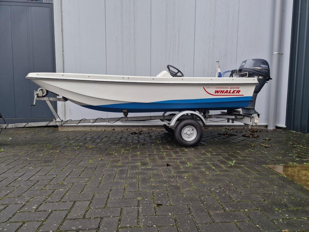 Verbeterde versie van de Boston Whaler 11 (3,5m) YAM 4T 15PK