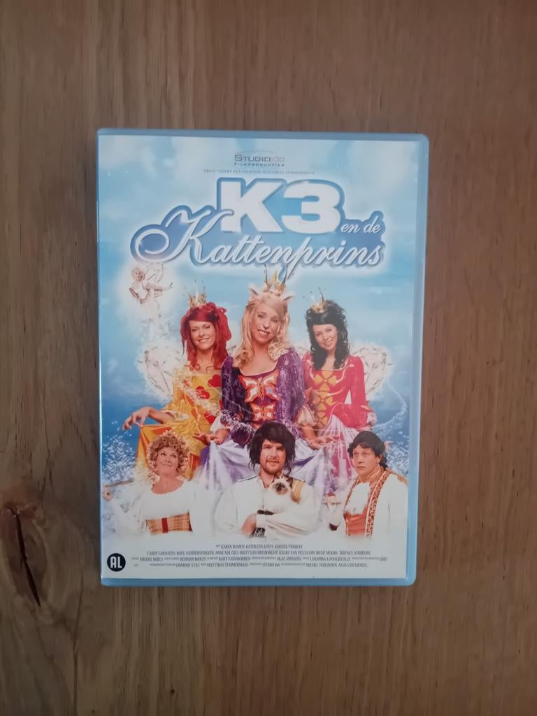 K3 en de Kattenprins DVD - Zo goed als nieuw!, Cd's en Dvd's, Ophalen, Alle leeftijden, Zo goed als nieuw, Komedie