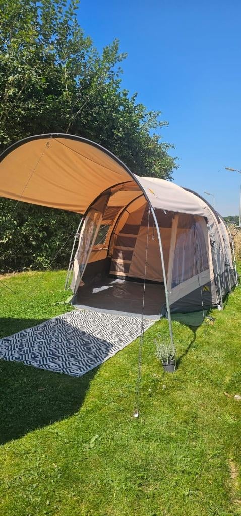 Tent, Safarica Discovery TC, met luifel., Caravans en Kamperen, Ophalen, Gebruikt, Tot en met 4