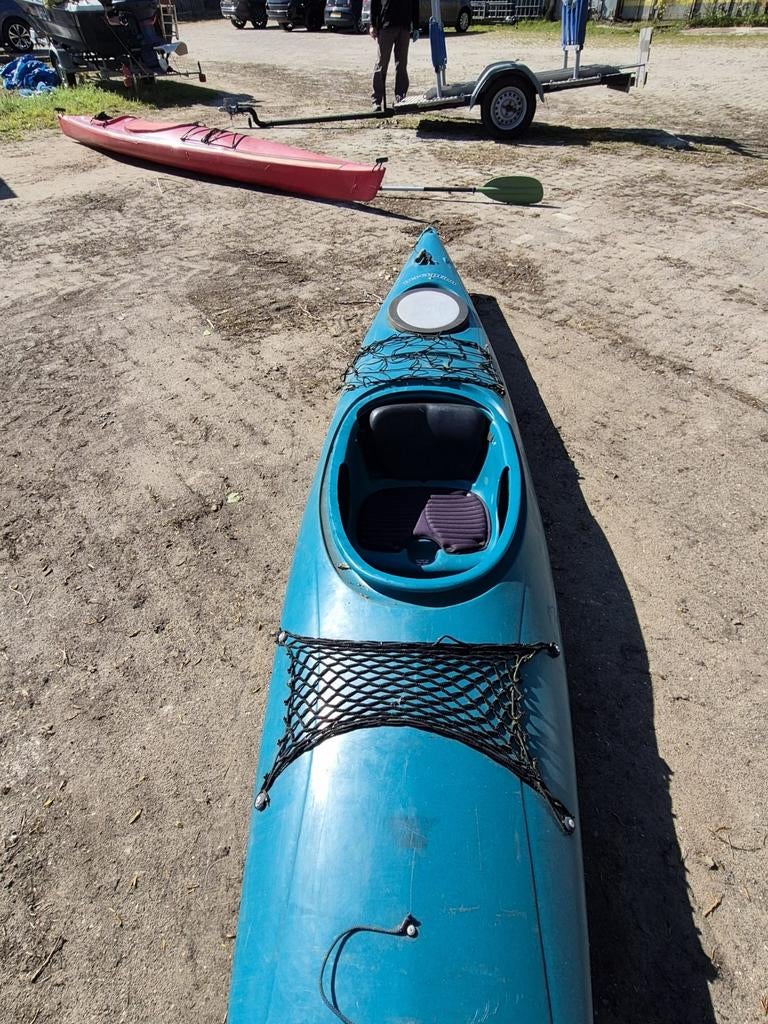 Zeer mooie perception carolina kano. Kleur groen., Watersport en Boten, Ophalen, Eén persoon, Kajak