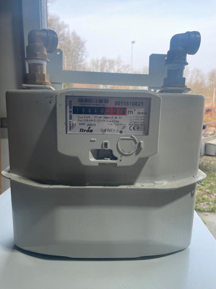 Itron G4 RF1 gasmeter tussenmeter, Doe-het-zelf en Verbouw, Elektra en Kabels, Zo goed als nieuw, Overige typen, Ophalen