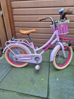 Meisjes fiets 16 inch (roze), Ophalen, Gebruikt, 16 inch