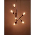 Kwantum hanglamp Scorpi industrieel zwart metaal, Ophalen, Zo goed als nieuw, Metaal, Industrieel, modern