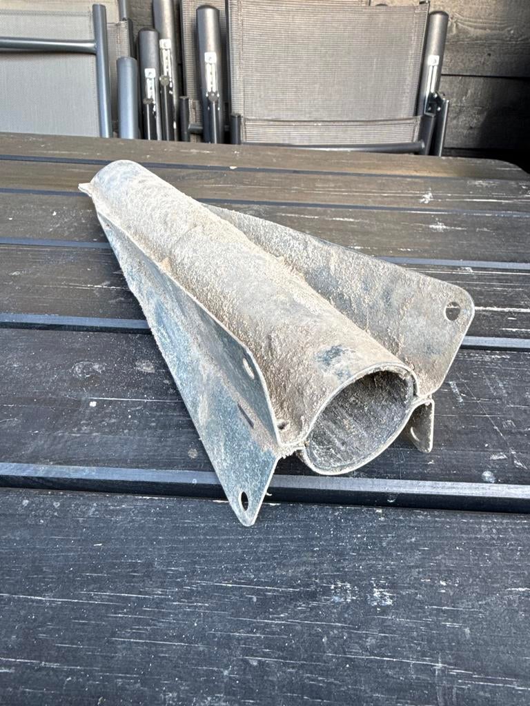 Grond voet voor parasol of droogmolen, Tuin en Terras, Ophalen of Verzenden, Gebruikt, Minder dan 1 meter, Parasolvoet