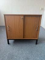 Mid-Century kastje met schuifdeuren uit de jaren '60, Huis en Inrichting, Ophalen, Gebruikt