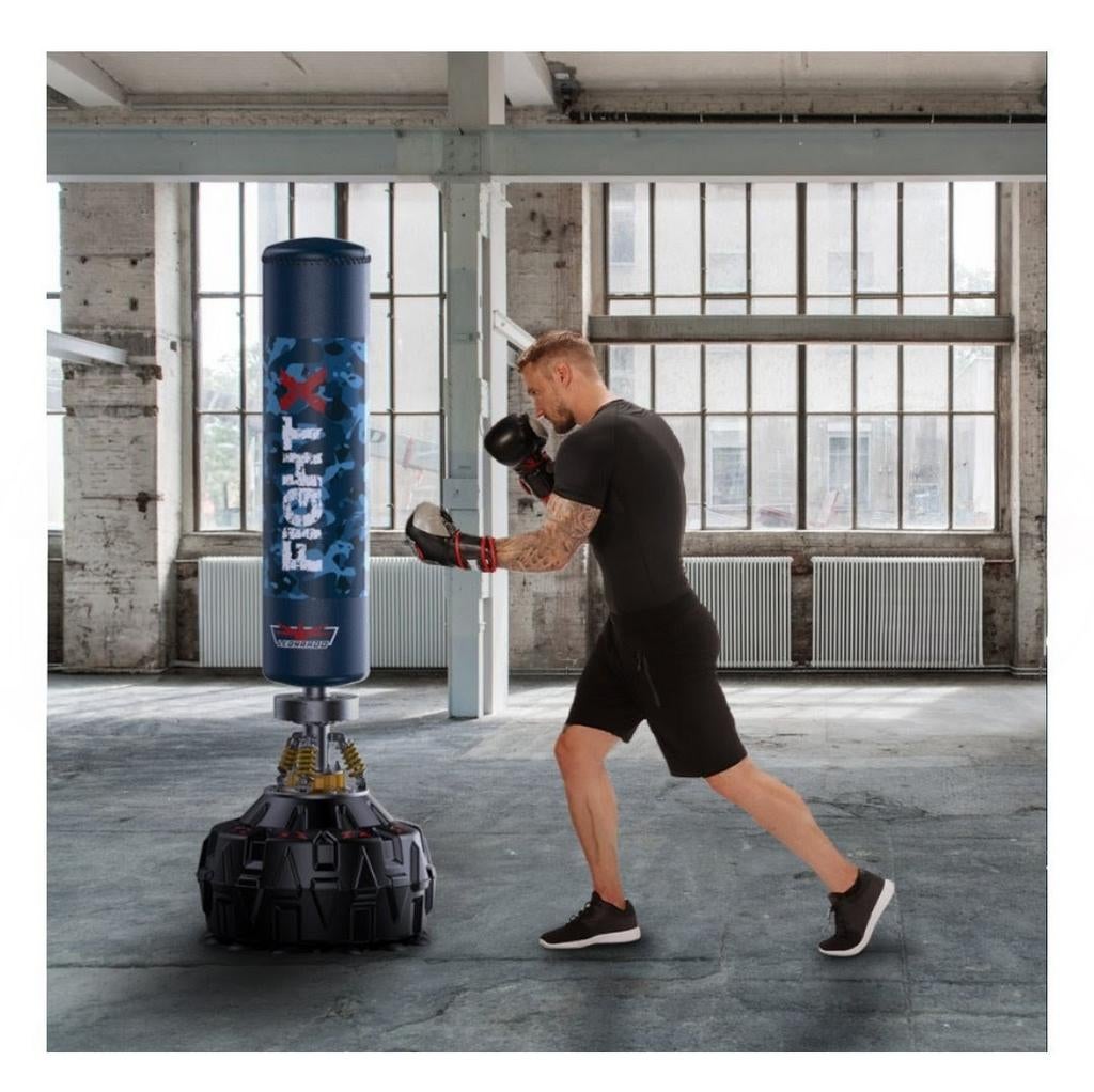 Te koop: Bluetooth boksbal op standaard 🥊🎶, Sport en Fitness, Ophalen of Verzenden, Zo goed als nieuw, Bokszak