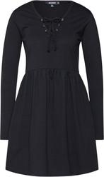 Zwarte jurk maat 34 van het merk Missguided, Kleding | Dames, Jurken, Zwart, Missguided, Ophalen of Verzenden, Zo goed als nieuw