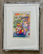 Zeefdruk Pim van Halem - Busy bus A, Ophalen of Verzenden