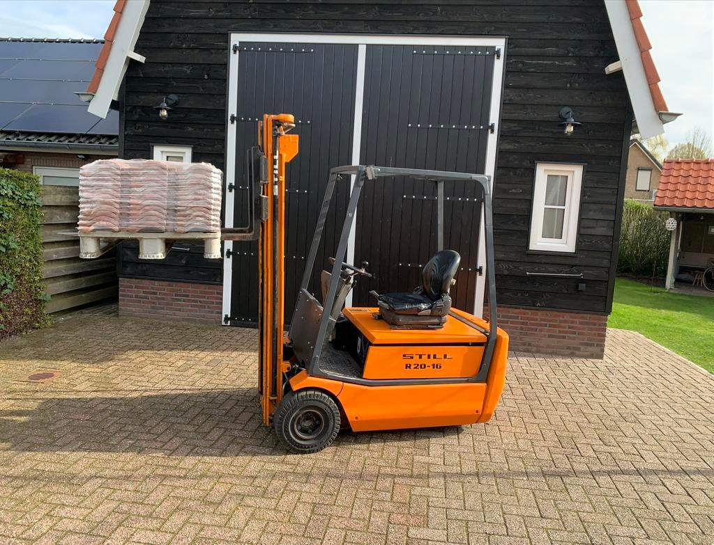 Heftruck Still, Zakelijke goederen, Machines en Bouw | Heftrucks en Intern transport, 1000 tot 2000 kg, Ophalen of Verzenden, Elektrisch