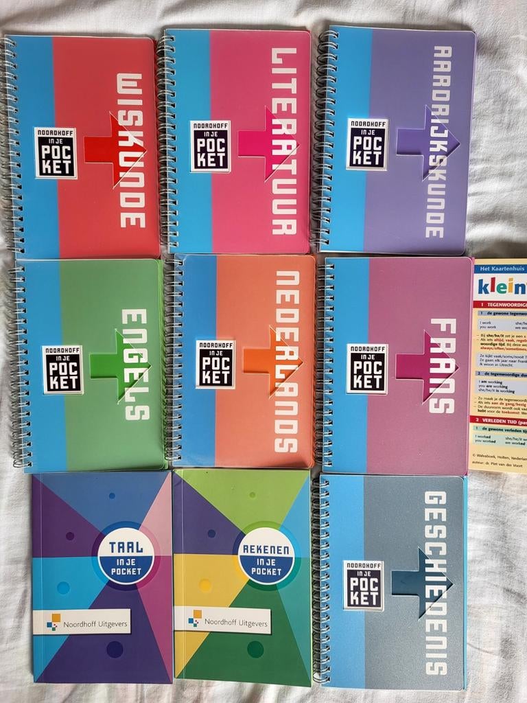 Noordhoff In Je Pocket schoolboeken, Ophalen of Verzenden, Nieuw, Noordhoff Uitgevers