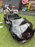 Elektrische Lamborghini Kinderauto - Accu moet Vervangen, Kinderen en Baby's, Speelgoed | Buiten | Accuvoertuigen, Ophalen, Gebruikt