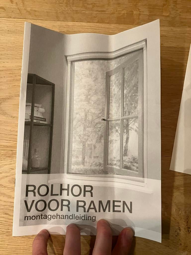 Rolhor met pollengaas nieuw, Doe-het-zelf en Verbouw, Deuren en Horren, Ophalen, Nieuw