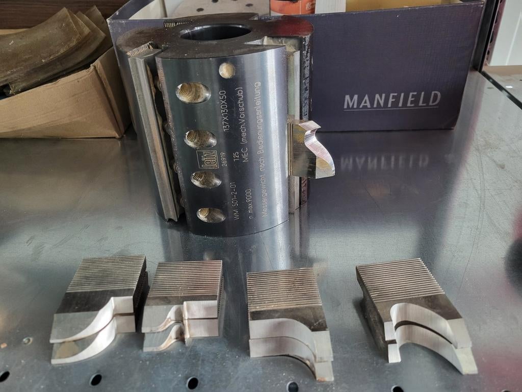 XXL Profielfreeskop Leitz Freeskop met Messen, Ophalen, Leitz, Gebruikt, Overige soorten