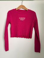 Meisjes longsleeve maat 128 Tommy Hilfiger trui roze, Ophalen of Verzenden, Zo goed als nieuw, Meisje, Shirt of Longsleeve