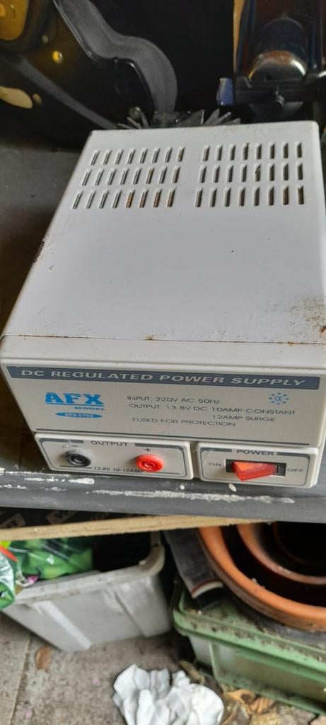 Acculader AFX 13,8 V 10 AMP, Ophalen of Verzenden