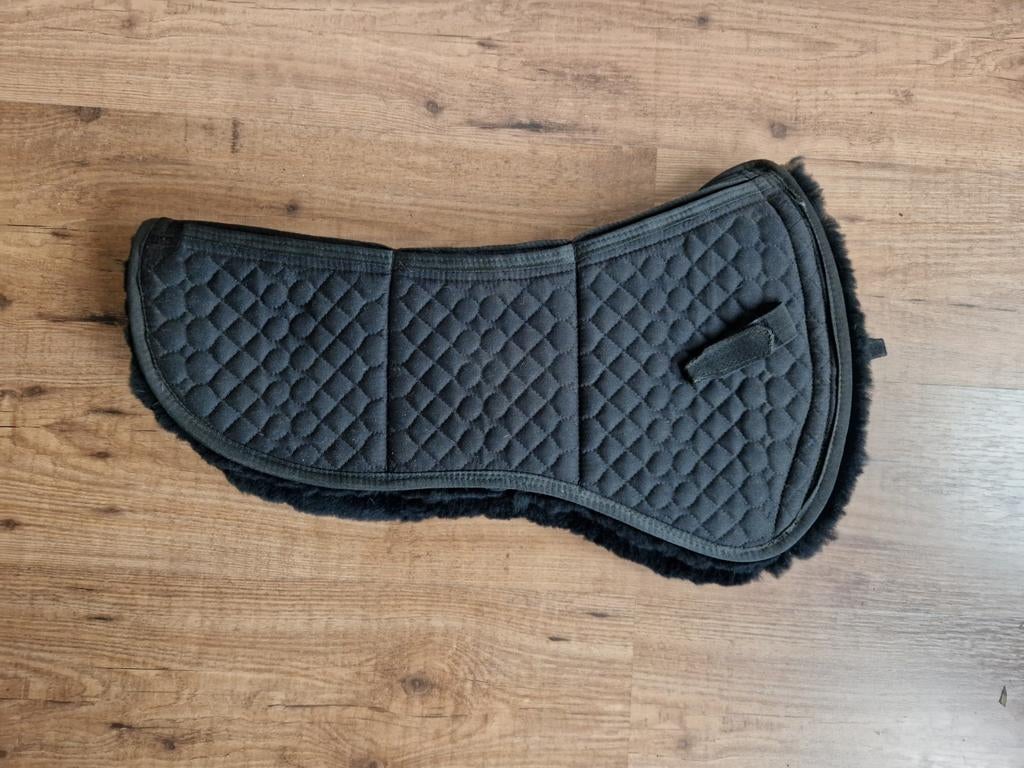 Edix halfpad merino zwart XS, Ophalen of Verzenden, Zo goed als nieuw, Zwart, Zadelpad